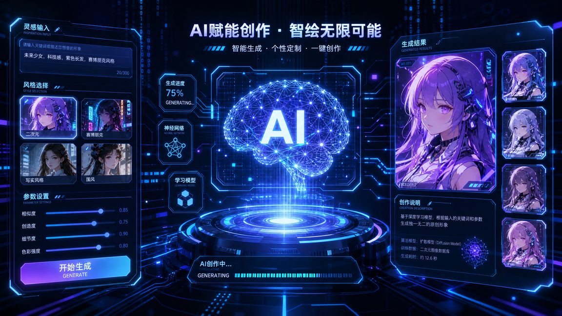 51AI赋能动漫创作工具